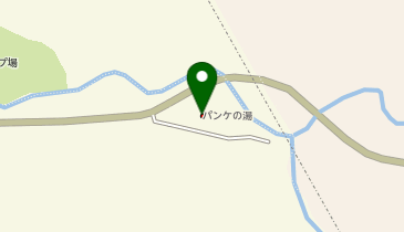 上砂川岳温泉パンケの湯の地図画像