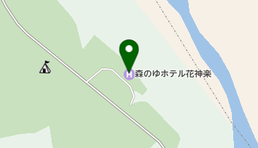 ひがしかぐら森林公園の地図画像