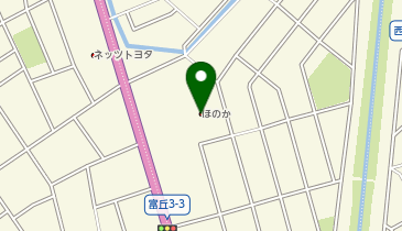 ていね温泉ほのかの地図画像