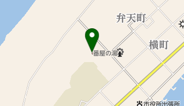 石狩温泉番屋の湯の地図画像
