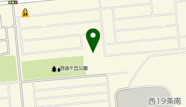 自由ヶ丘温泉の地図画像