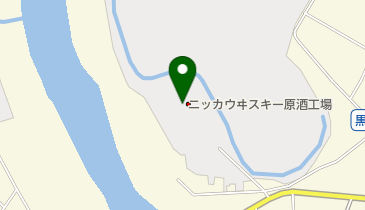 ニッカウヰスキー北海道余市原酒工場の地図画像