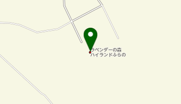ラベンダーの森ハイランドふらのの地図画像