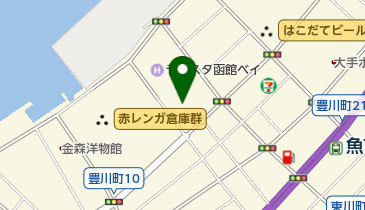 函館ベイ美食倶楽部の地図画像