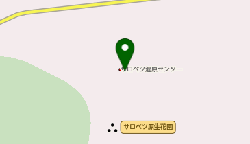 サロベツ湿原センターの地図画像