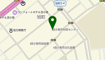 苫小牧市科学センターの地図画像