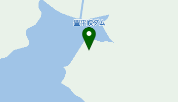 豊平峡ダムの地図画像