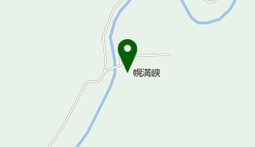 幌満峡の地図画像