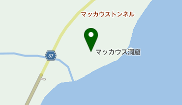 マッカウス洞窟の地図画像