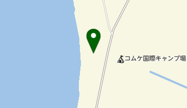 コムケ湖の地図画像