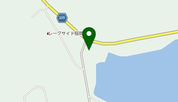 桜岡貯水池の地図画像