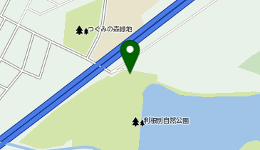 大正池の地図画像