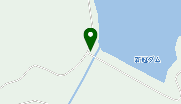 新冠ダム湖の地図画像