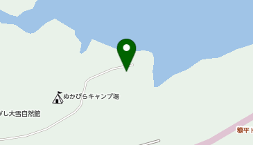 糠平湖の地図画像
