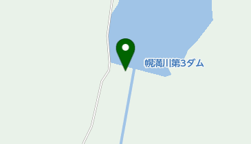 幌満ダム湖の地図画像