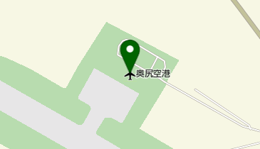 奥尻空港の地図画像