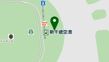 新千歳空港国内線ターミナルの地図画像