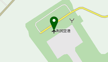 利尻空港の地図画像