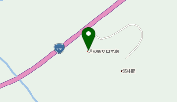 サロマ湖の地図画像