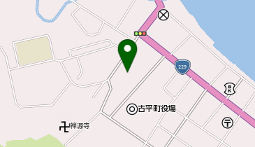 ふるびらたらこミュージアムの地図画像