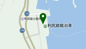 鴛泊港の地図画像