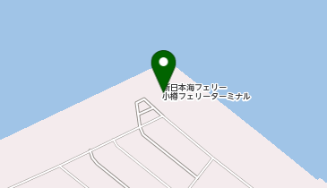 小樽港の地図画像