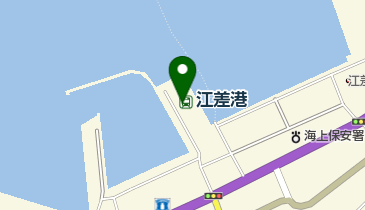 江差港湾センターの地図画像