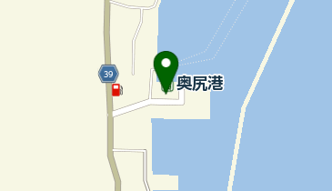 奥尻港フェリーターミナルの地図画像