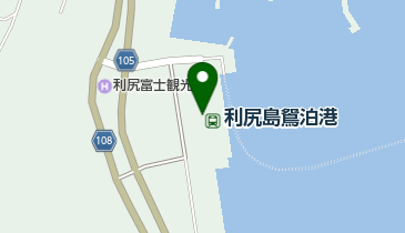 鴛泊港フェリーターミナルの地図画像