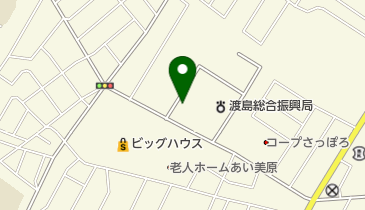 北海道渡島合同庁舎の地図画像