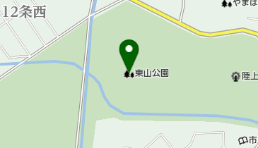 東山公園の地図画像