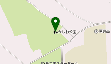 かしわ公園の地図画像
