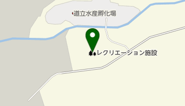 柏木地区レクリエーション施設の地図画像