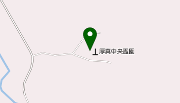 厚真中央霊園の地図画像