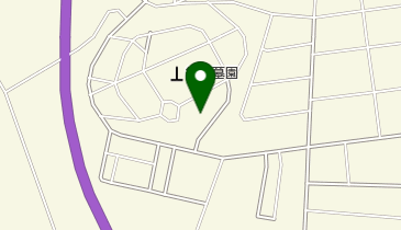 紋別墓園の地図画像