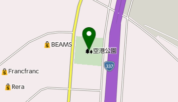 空港公園の地図画像