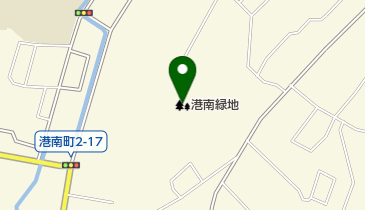 港南緑地の地図画像