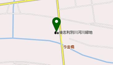 後志利別川河川緑地の地図画像