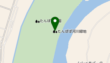 たんぽぽ河川緑地の地図画像
