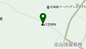 三笠緑地の地図画像