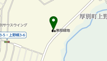東部緑地の地図画像