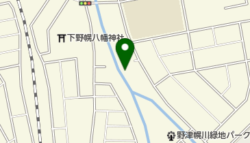 野津幌川緑地の地図画像