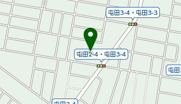 屯田南緑地の地図画像