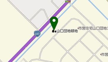 山口団地緑地の地図画像