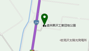道央栗沢工業団地公園の地図画像