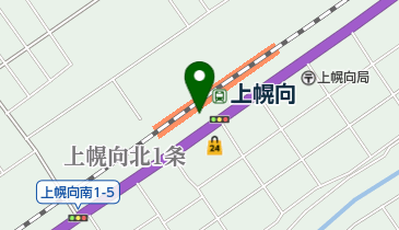 上幌向ふれあい緑地の地図画像