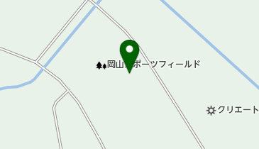 岡山スポーツフィールドの地図画像