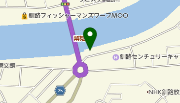 大川緑地の地図画像