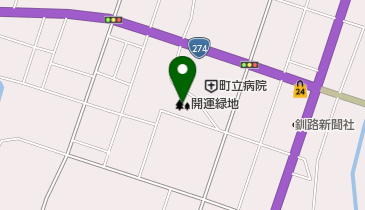 開運緑地の地図画像