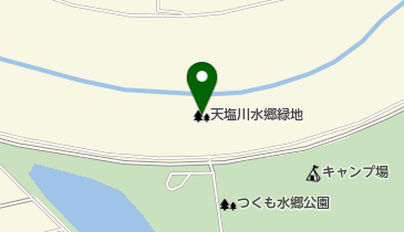 天塩川水郷緑地の地図画像